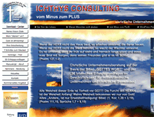 Tablet Screenshot of ichthys-consulting.de